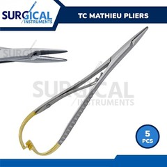 5 T/C Mathieu Plier 5.50″ Orthodontic Surgical Dental Instruments German Grade