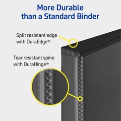Avery 1″ Slant Ring Binder White 1 Pack