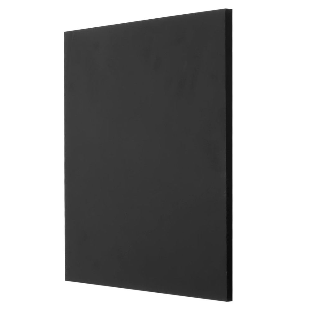 UHMW Sheet Polyethylene Hard HDPE Plastic Board Black 3/16 Inch 6×6 Size