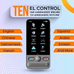 Instant Voice Translator Device 160 Languages Real-Time Text Offline Two-Way