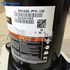 New Scroll Compressor 208-230V 1PH 4-4.9 Tons R410A for Copeland ZP51K6E-PFV-130
