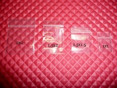 400 Reclosable Bag Variety Pack 1×1 1.5×1.5 1.5×2 2×2 Tiny Seal-Top Baggies