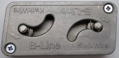 Eaton B-Line BKC200 KwikWire 3/32″, 1/8 “, & 3/16” Wire Rope Clamps