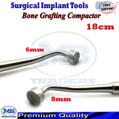 Orthodpedic Surgery Implant Bone Compactor Grafting Surgical Serrated Tip Dental