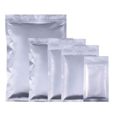 New Flat Silver Heavy Duty Mylar QuickQlick™ Bag Pouch Variety QTY Sizes