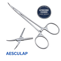 AESCULAP BH109R MICRO-HALSTED Hemostatic Mosquito Forceps 5″- Ultrasonic Cleaned