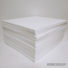 lot of 12 inch: 12″ x 12″ x 1/2″ Polyethylene Foam Sheets Qty 12 for package diy