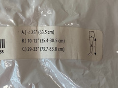 Lot of 2 CARDINAL HEALTH Premium Stockings S 23640-320 (*T78*)