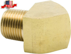 45 Degree Street Elbow 1/8 NPT Male X 1/8 NPT Female Brass Pipe Fitting 2 pack