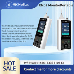 EtCO2 Monitor Portable Capnograph, End-Tidal Carbon Dioxide Respiratory Monitor