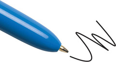 4-Color Original Retractable Ballpoint Pens with Assorted Ink, 1.0 Mm Medium Poi