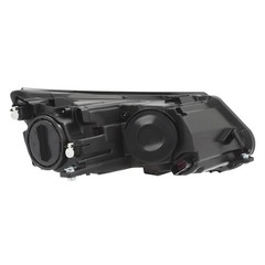 Volkswagen Tiguan 2012-2017 Left Halogen Headlight Clear Lens Chrome Housing