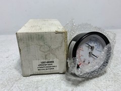 Lochinvar 100146999 Triometer Gauge 75 PSI 2.5″ 3/8″ NPT Back