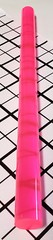 1 PC 3/4” DIAMETER x 12” INCH LONG CLEAR TRANSLUCENT PINK ACRYLIC PLEXIGLASS ROD