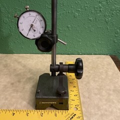 Mitutoyo No 156-502 Surface Gage With 10” Spindle Made In Brazil