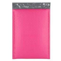 100 pcs Pink Poly Bubble Padded Envelopes Self-Sealing Mailers 6X10 (Inner 6×9)