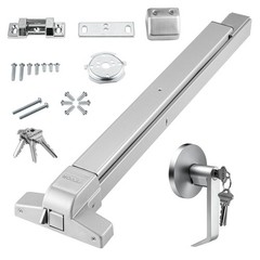 VEVOR Push Bar Door Locks Stainless Steel Panic Bars for Exit Doors with Lever