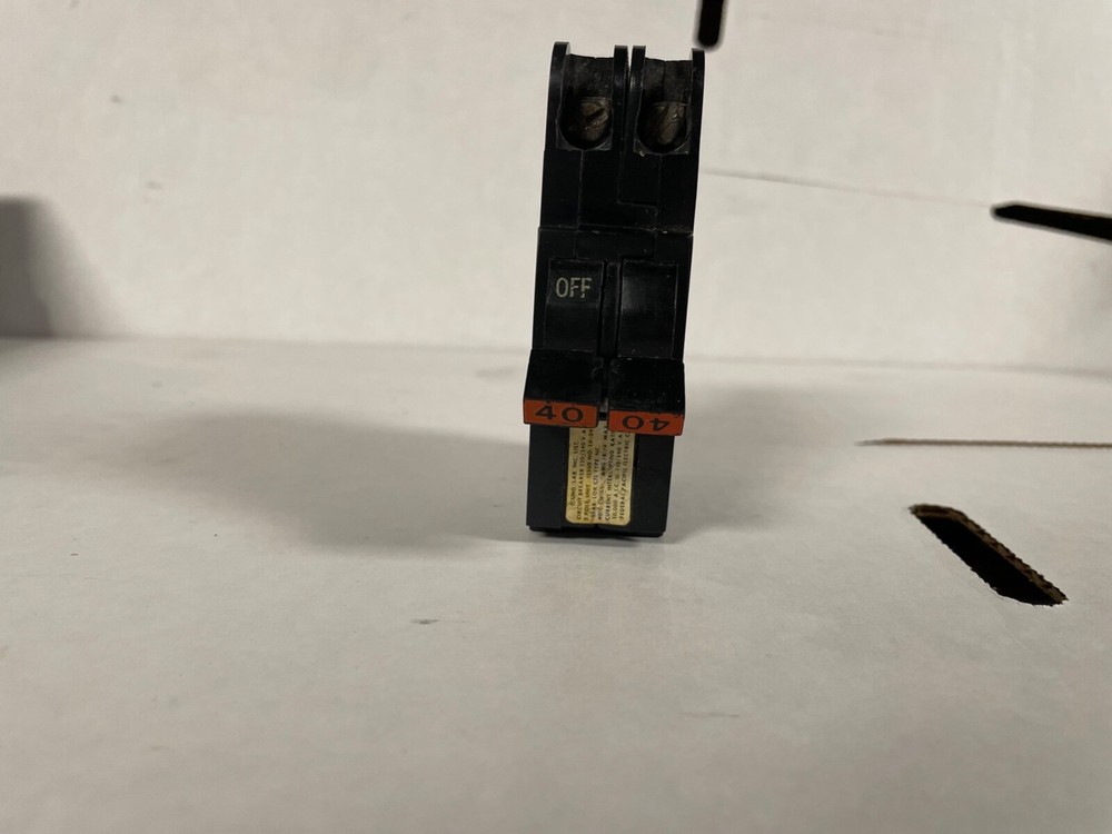 Federal Pacific NA240 40A Circuit Breaker – Black