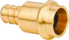 12 Pack 1/2″ Press Pro Press X 1/2″ PEX Adapter Crimp Fittings Brass Coupling Co