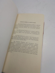 Chinese Medical Association Beijing China Memo Book