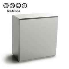 1/2/3pcs N52 Large 40x40x20mm Neodymium Rare Earth Magnet Big Super Strong
