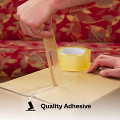 36 Rolls – 2 Inch x 110 Yards (330 ft) Clear Carton Sealing Packing Package Tape