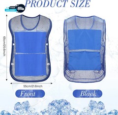 Ice Vest Cooling Vest for Men Women Teens with Ice Packs Summer Cooling Vest