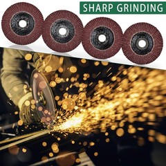 71878 4 Inch Flap Discs 20 PCS 40 Grit Sanding Pad 5/8 Inch Arbor