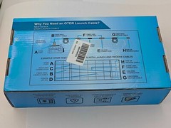LC/APC-LC/APC OTDR test extension line 1KM SM Fiber cable box NEW