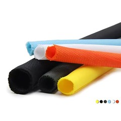 Braided Split Cable Wire Sleeve Self-WRAP Wire Harnessing Sheathing Many Colours