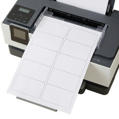 4″ x 2″ – Address Mailing White Label Sheets – 1000 Sheets/10 Labels Per Sheet