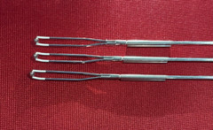 3 Pcs Hysteroscopic Monopolar Ball Electrodes for Working Element 2.9mm Reusable
