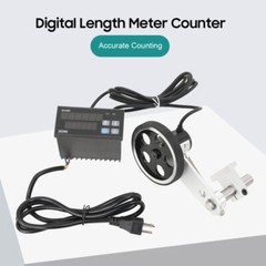 Digital Length Meter Counter Mechanical Length Counter Single Measure 0-999999m