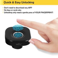 Fingerprint Cabinet Lock Keyless & Hidden Smart Biometric Security for Drawers