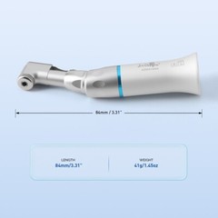 Dental Slow Low Speed Straight+Contra Angle+Air Motor Handpiece Kit 4 Holes USA