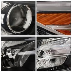 Maxima 2016-2018 Headlight Assembly Black Projector Right Side RH