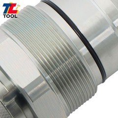 3736968 373-6968 Female Flat Face Coupler For Caterpillar 226D 272D3 259D 908H2