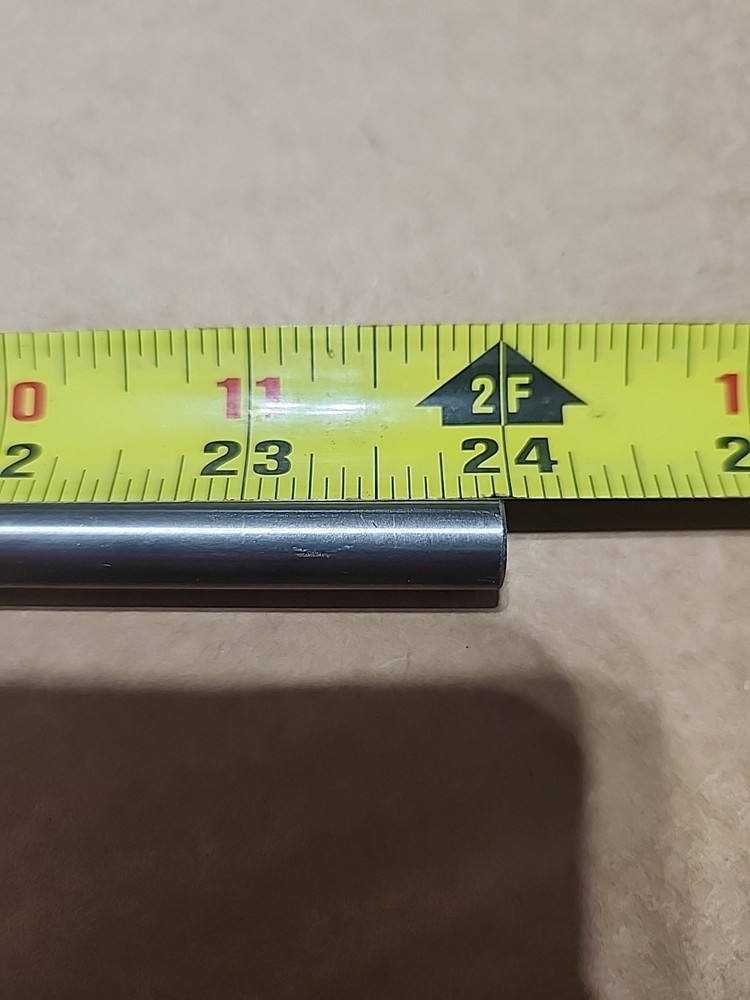 (Tag C40) .375″ Dia Titanium Round Rod x 23+” Long 6AL4V-ELI Medical Grade