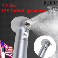 KaVo Style Dental Fiber Optic LED E-generator high speed handpiece 4HOLE UDM4