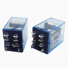 10PCS AC/DC 12/24/110/220V Coil Power Relay LY2NJ DPDT 8Pin HH62P JQX-13F W/Base