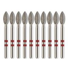 Zirconia Adjustment Burs Diamond Z368/023F Football FG High Speed Burr Fine Grit