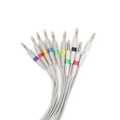 Fit For Edan 12-lead ECG EKG Cable 15Pin Banana 4.0 Fit For SE-3 Medical TPU 3M