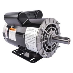 5 HP Air Compressor Motor CCW Single Phase 3450RPM 7/8″ Keyed Shaft 230V 22A