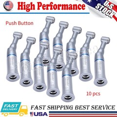 NSK Style Dental Slow Low Speed Handpiece Contra Angle Push Button FDA&CE 1/5/10
