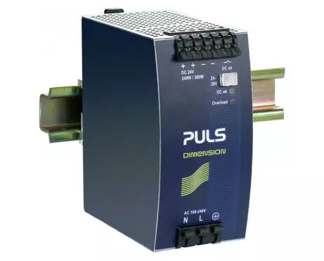 PULS QS10.241 AC-DC Power Supply – 240W – 24-28VDC – DIN Rail – Input: AC 100…