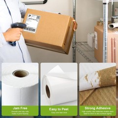 2″ x 1″ Direct Thermal Labels, 12 Rolls, 1300 Labels/Roll
