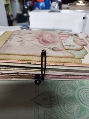 Handcrafted Pink & Green Floral Journal, Planner, Notebook, Album