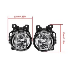 Fog Light Replacement HO2592144 HO2593144 for Odyssey 2021-2023 with Harness