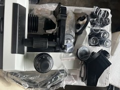 microscope Omax trinocular M827T Binacular New (retail $800)