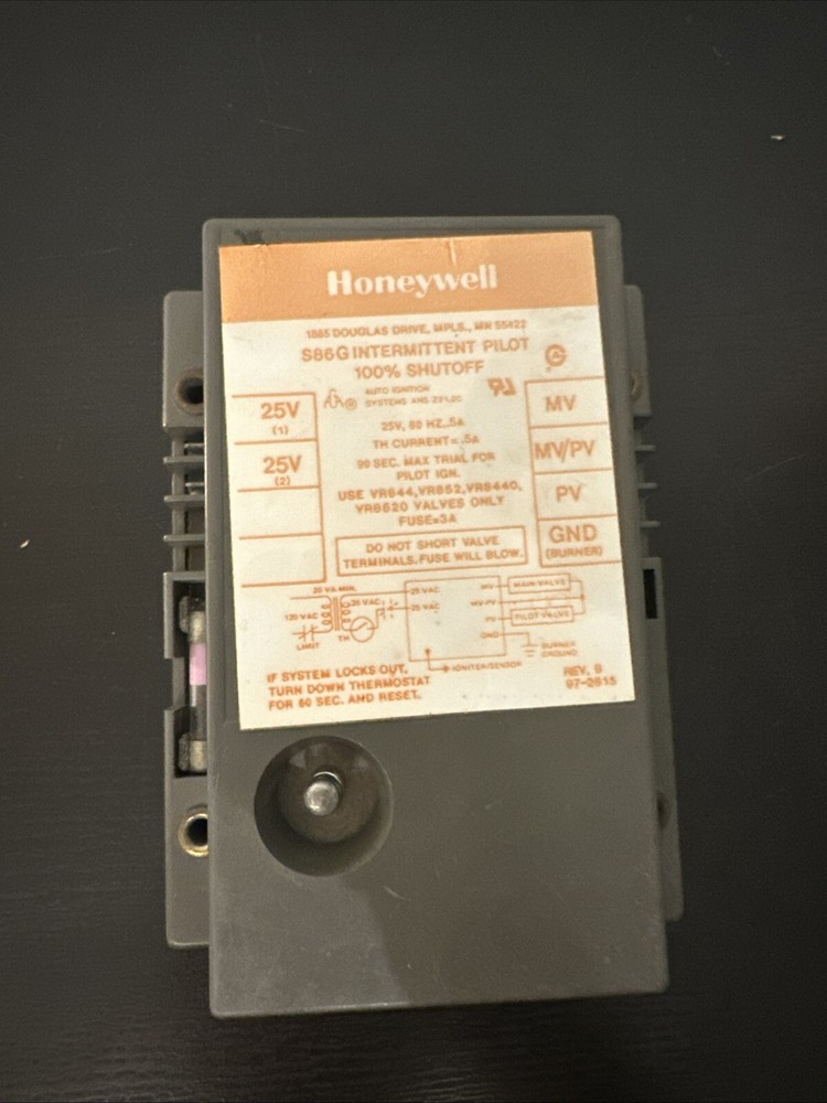 ✅ S86G Gas furnace ignition control spark module Lennox S86G1008 Honeywell